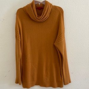 Red Turtle Neck Sweater with Pockets uniquely designed